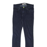 LEVI'S Womens Slim Jeans Blue Denim W28 L30 Zip Skinny Stretch Stylish