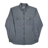 Carhartt Shirt - Large Blue Cotton
