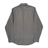 Tommy Hilfiger Checked Shirt - Large Gray Cotton