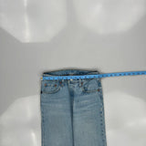 501 Levis Jeans - 26W 30L Light Wash Cotton