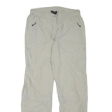 TREVOLUTION Mens Polyester Blend Regular Beige Trousers W30 L31 Lightweight Zip