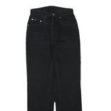 TEDDYS Womens Black Regular Fit Straight Denim Jeans Cotton Blend W25 L31