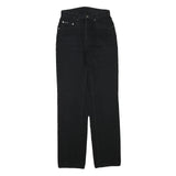 TEDDYS Womens Black Regular Fit Straight Denim Jeans Cotton Blend W25 L31