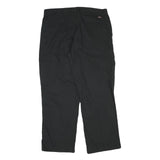 DICKIES Mens Cotton Blend Regular Black Cargo Trousers W36 L29 Workwear Zip