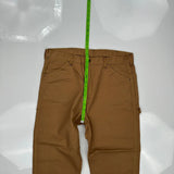 Bulwark Carpenter Trousers - 38W 32L Brown Cotton