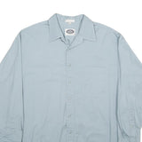 VAN HEUSEN Mens Blue Shirt XL Cotton Comfortable Classic Fit Chest Pocket