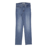LEVI'S Womens Slim Blue Jeans Denim Medium W27 L29 Stylish Zip Closure