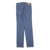 LEVI'S Womens Slim Blue Jeans Denim Medium W27 L29 Stylish Zip Closure