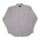 Blake Ralph Lauren Checked Shirt - XL Pink Cotton