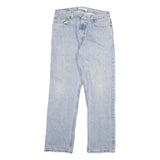 LEVI'S 505 Mens Jeans Blue Regular Straight Denim Medium W33 L32 Classic Fit