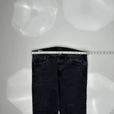 Levis Jeans - 36W 29L Black Cotton