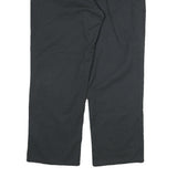 DICKIES Mens Black Cotton Regular Straight Trousers W36 L33 Workwear Casual