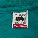 Blank Fruit Of The Loom Single Stitch T-Shirt - Medium Green Cotton