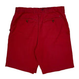 Tommy Hilfiger Chino Shorts - 32W 10L Red Cotton