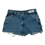 Carhartt Denim Shorts - 34W UK 16 Blue Cotton