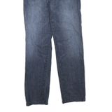 7 FOR ALL MANKIND Mens Regular Fit Blue Denim Light Wash Jeans W34 L31 Relaxed