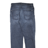 7 FOR ALL MANKIND Mens Regular Fit Blue Denim Light Wash Jeans W34 L31 Relaxed