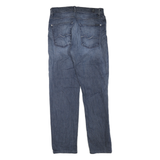7 FOR ALL MANKIND Mens Regular Fit Blue Denim Light Wash Jeans W34 L31 Relaxed