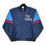 Tennessee Titans Nfl Football Bomber Jacket - 2XL Red Polyester