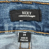 True Religion Jeans - 34W 31L Blue Cotton
