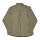 Woolrich Shirt - Large Khaki Cotton