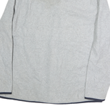 NAUTICA Mens Grey Pullover Plain Crew Neck Basic Knit 2XL Polyester Jumper