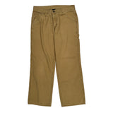 Carhartt Carpenter Pants - 32W 29L Brown Cotton