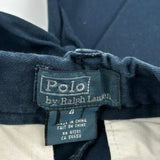 Age 4 Polo By Ralph Lauren Chino Shorts - X-Smallw 6L Navy Cotton
