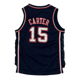 New Jersey Nets Reebok 2004-06 #15 Vince Carter Jersey - Large Navy Polyester