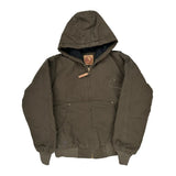 Age 10-12 Berne Jacket - Medium Brown Cotton