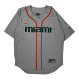 Miami Nike Jersey - Large Grey Polyester