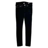 True Religion Skinny Jeans - 28W US 2 Black Cotton
