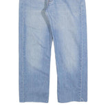 LEVI'S 501 Mens Jeans Blue Regular Straight Denim Light W32 L26 Button Closure