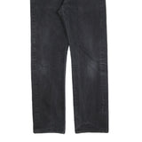 LEVI'S 501 Mens Black Regular Straight Denim Medium W34 L32 Classic Button Fly