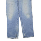 DICKIES Mens Jeans Blue Regular Straight Denim W36 L30 Workwear Durable