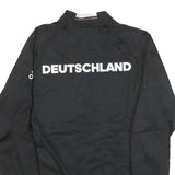 ADIDAS Womens Black Deutschland Track Jacket S Polyester Blend Zip Sportswear