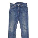 LEVI'S 512 Big E Mens Jeans Blue Slim Skinny Denim Medium W30 L34 Classic Cotton