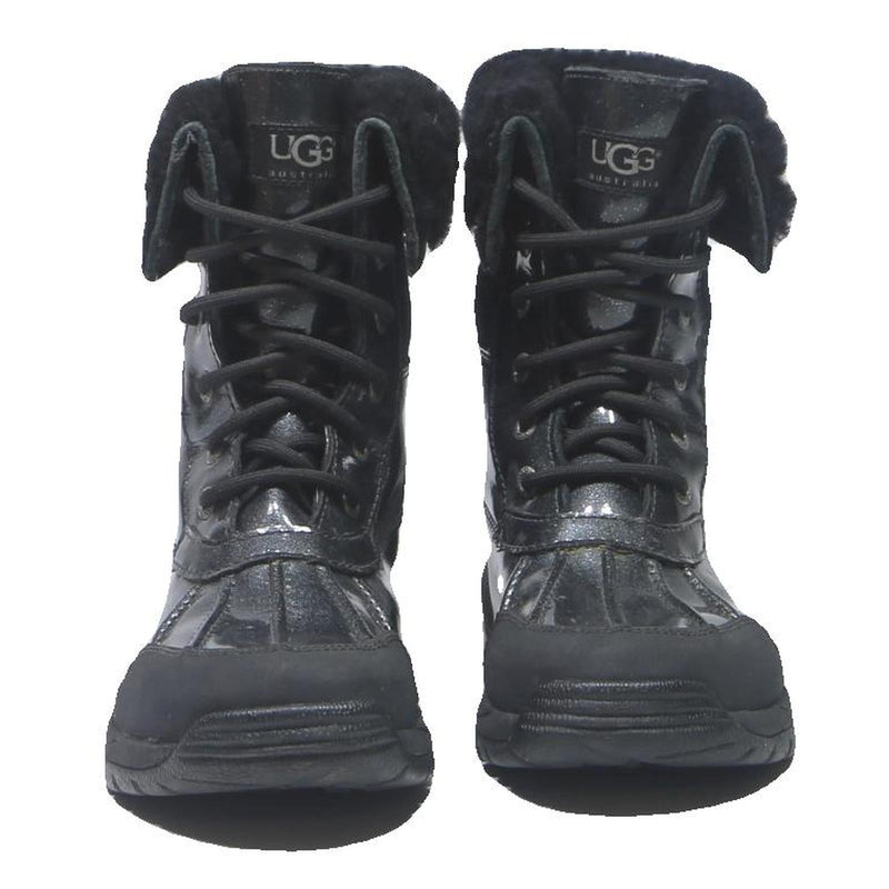 UGG Adirondack Boot Womens Black Synthetic UK 3 Winter Outdoor Waterproof