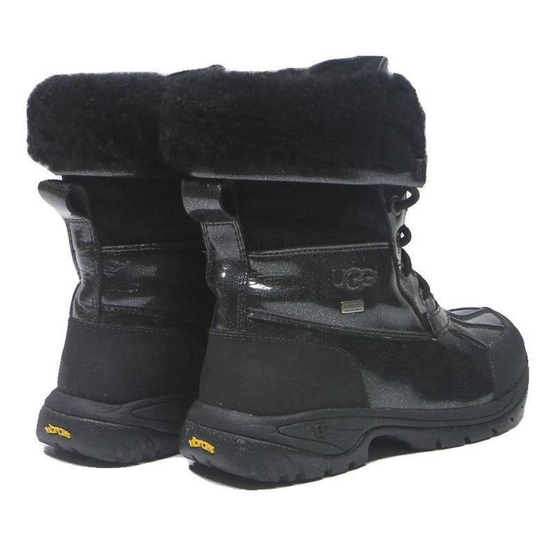 UGG Adirondack Boot Womens Black Synthetic UK 3 Winter Outdoor Waterproof