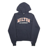 CHAMPION Mens Navy Miloton Academy Pullover Hoodie S Cotton Blend Casual