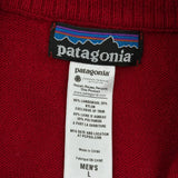 Patagonia 1/4 Zip - Large Red Nylon