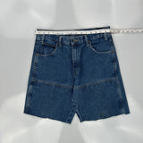 Dickies Denim Shorts - 32W 10L Blue Cotton