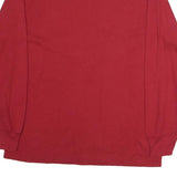 POLO RALPH LAUREN Mens Red XL Long Sleeve Crew Neck Cotton Classic T-Shirt
