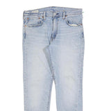 LEVI'S 512 BIG E Mens Slim Jeans Blue Denim Light W33 L30 Classic Cotton Blend