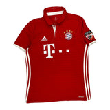 Bayern München Adidas Football Football Shirt - Medium Red Polyester