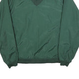 CHAMPION Mens Green Pullover V-Neck Sweatshirt M Lightweight Sportswear