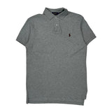 Polo By Ralph Lauren Polo Shirt - Medium Grey Cotton