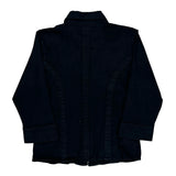 Harley Davidson Jacket - Large Black Cotton