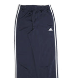 ADIDAS Mens Joggers Blue & White Slim Tapered M W26 L32 Sportswear