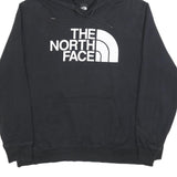 THE NORTH FACE Mens Black Hoodie XL Cotton Blend Pullover Sweatshirt